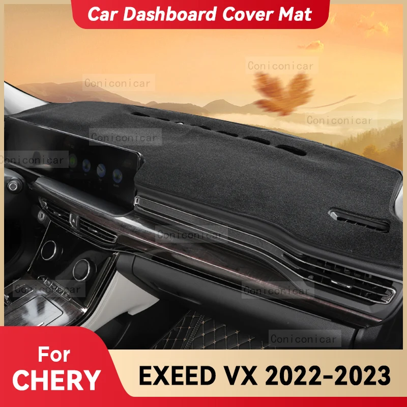 Для CHERY EXEED VX 2022 2023 коврик для приборной панели автомобиля, Солнцезащитный коврик, защитный коврик для приборной панели, аксессуары для защиты коврика
Для CHERY EXEED VX 2022 2023 коврик для приборной панели автомобиля, Солнцезащитный коврик, защитный коврик для приборной панели, аксессуары для защиты коврика