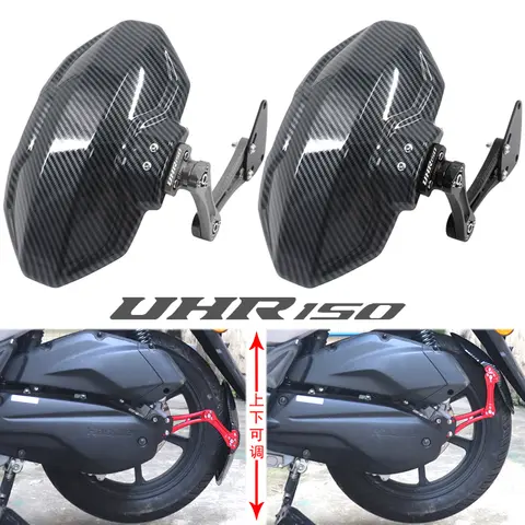 Guardabarros trasero para motocicleta, cubierta protectora para HAOJUE UHR150 UHR125 UHR 150 UHR 125, accesorios