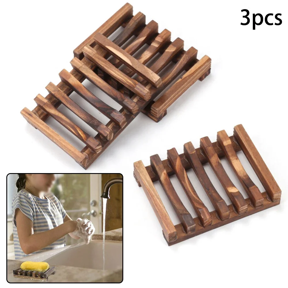3pcs Retro Soap Dish Holder Soap Natural Wood Dish Waterproof and Anticorrosive Decor Sink Toilet Bathroom
3pcs Retro Soap Dish Holder Soap Natural Wood Dish Waterproof and Anticorrosive Decor Sink Toilet Bathroom