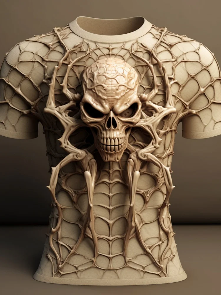 Retro Men's T-Shirt Apparel 3D Skull Print Fashionable Men's T-Shirt 2026 New Arrival Short-Sleeve Loose Fit Men's T-Shirt
Retro Men's T-Shirt Apparel 3D Skull Print Fashionable Men's T-Shirt 2026 New Arrival Short-Sleeve Loose Fit Men's T-Shirt