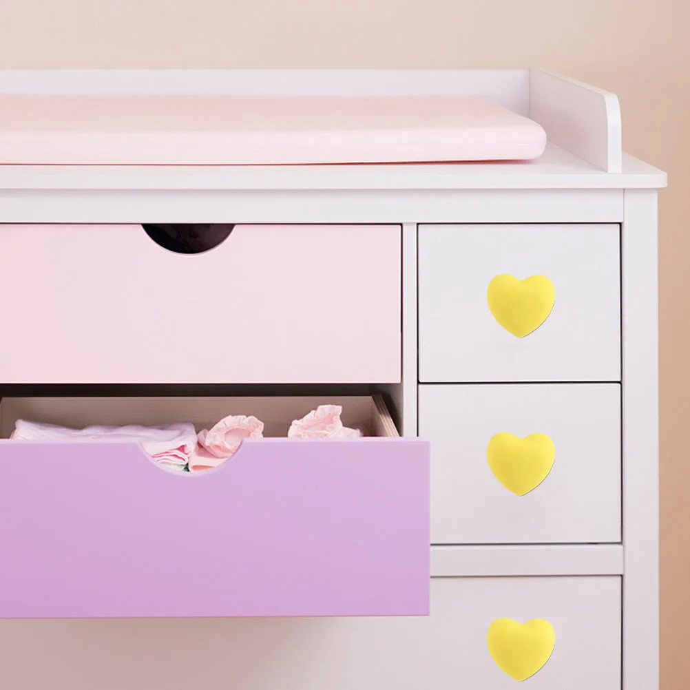 Anti-collision Cabinet Drawer Handle Knob PVC Soft Rubber Alloy Durable Heart Shape Pulls for Dresser Cupboard Wardrobe Bookcase
Anti-collision Cabinet Drawer Handle Knob PVC Soft Rubber Alloy Durable Heart Shape Pulls for Dresser Cupboard Wardrobe Bookcase