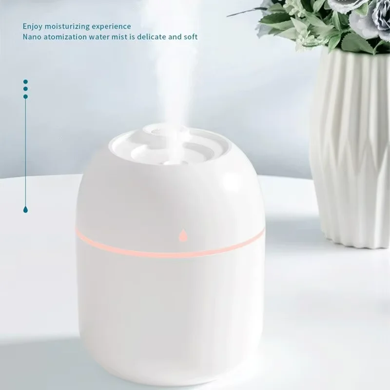 Portable droplet humidifier, USB desktop indoor air mist humidifier, home silent large spray humidifier
Portable droplet humidifier, USB desktop indoor air mist humidifier, home silent large spray humidifier