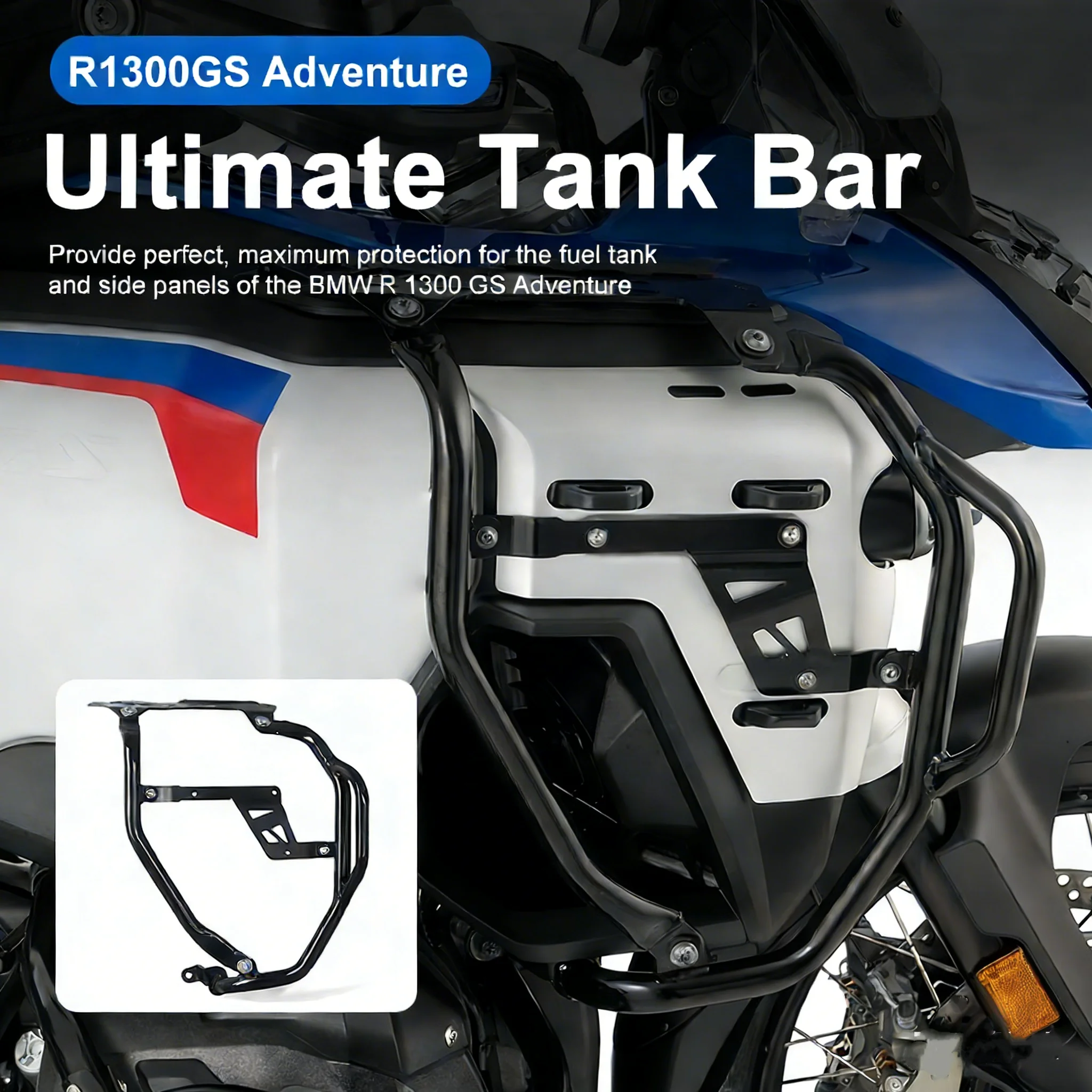 For BMW R1300GSA R1300GS ADV R 1300 GS Adventure Motorcycle Ultimate Pro Frame Protection Bumper Crash Bars Engine Tank Guard
For BMW R1300GSA R1300GS ADV R 1300 GS Adventure Motorcycle Ultimate Pro Frame Protection Bumper Crash Bars Engine Tank Guard