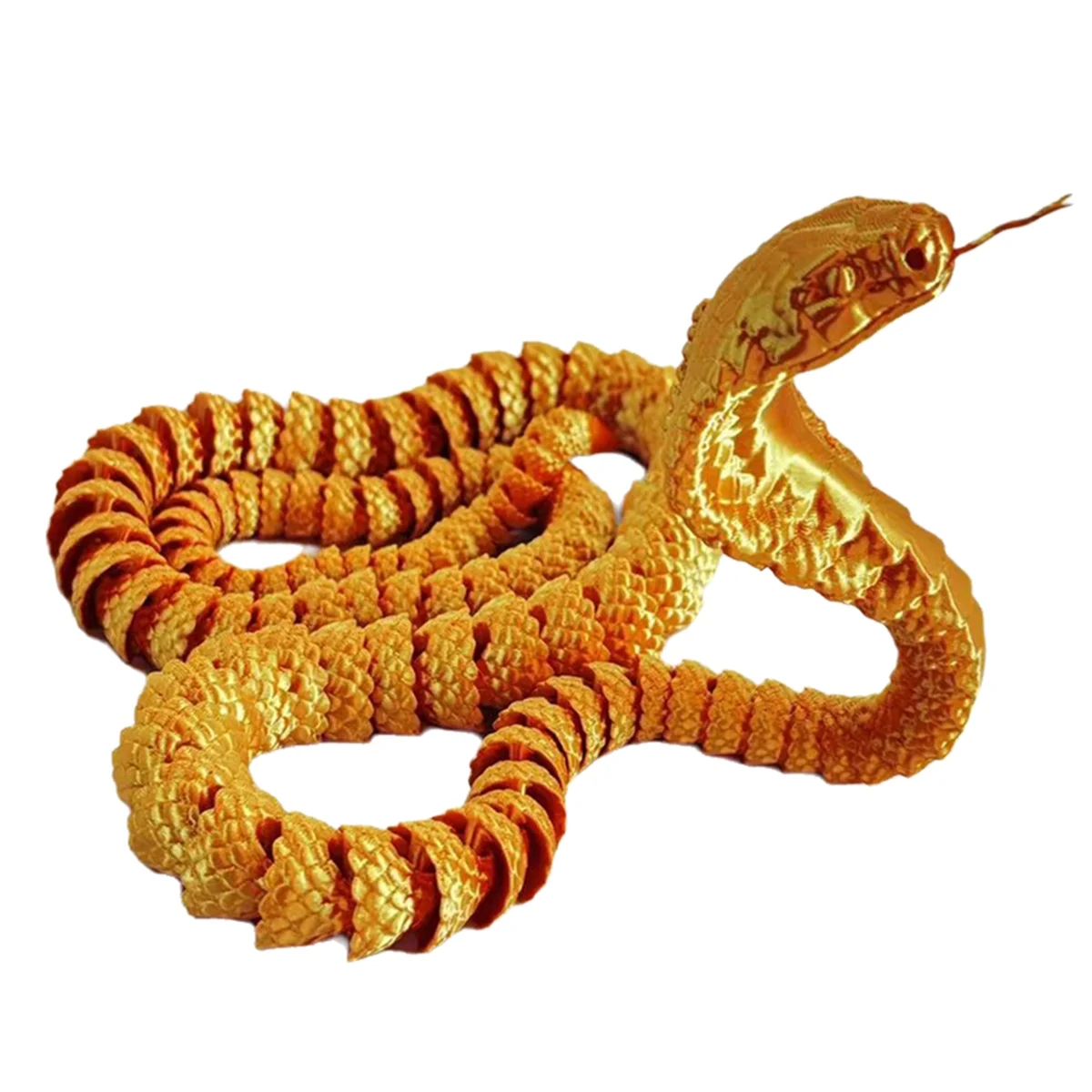 X55A-3D Printed Snake, Movable Snake, Real Printed Snake, Handmade Toy Birthday Gift, Desktop Decoration Silk
X55A-3D Printed Snake, Movable Snake, Real Printed Snake, Handmade Toy Birthday Gift, Desktop Decoration Silk