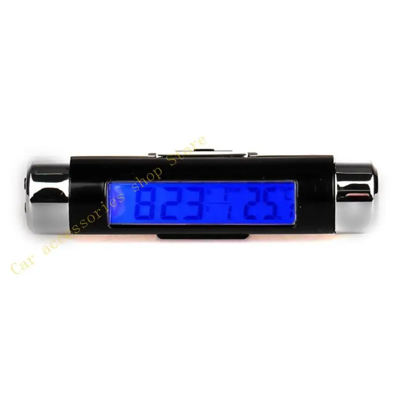 T21E Mini Electronic Car Clock Time-Watch Auto Clocks LCD Display Thermometer Clock
T21E Mini Electronic Car Clock Time-Watch Auto Clocks LCD Display Thermometer Clock
