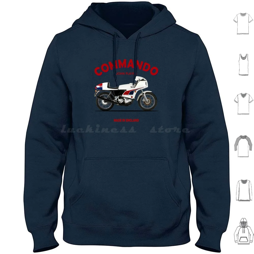 Толстовка с капюшоном John Player Commando из хлопка с длинными рукавами для мотоцикла Norton Commando Norton John Player Jpn John Player Commando
Толстовка с капюшоном John Player Commando из хлопка с длинными рукавами для мотоцикла Norton Commando Norton John Player Jpn John Player Commando