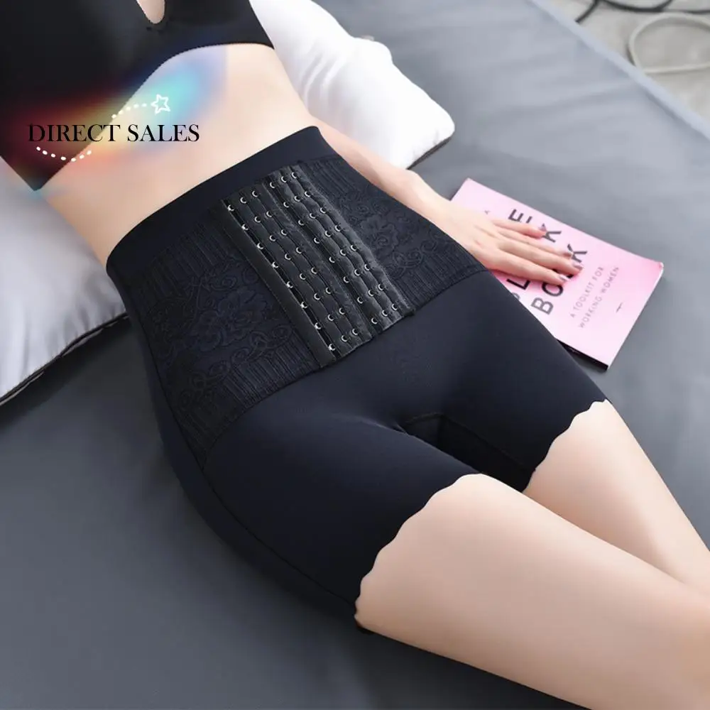 High Waist Slimming Shapewear Buckle Waist Trainer Seamless Panties Women Ice Silk Shapers Belly Contracting
High Waist Slimming Shapewear Buckle Waist Trainer Seamless Panties Women Ice Silk Shapers Belly Contracting