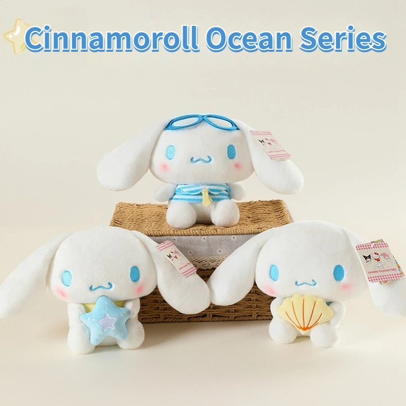 2026 New Sanrio Kawaii Cinnamoroll Ocean Series Plush Doll Japanese Cartoon Sofa Ornament Children's Birthday Gift
2026 New Sanrio Kawaii Cinnamoroll Ocean Series Plush Doll Japanese Cartoon Sofa Ornament Children's Birthday Gift