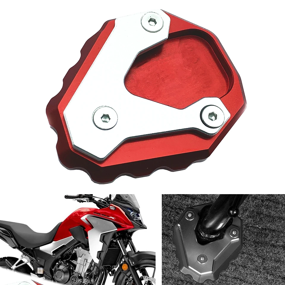 Fits for Honda CB500X CB400X CB 500X 400X ABS 2019-2024 Motorcycle Accessories Side Stand Extension Support Plate Extender Pad
Fits for Honda CB500X CB400X CB 500X 400X ABS 2019-2024 Motorcycle Accessories Side Stand Extension Support Plate Extender Pad