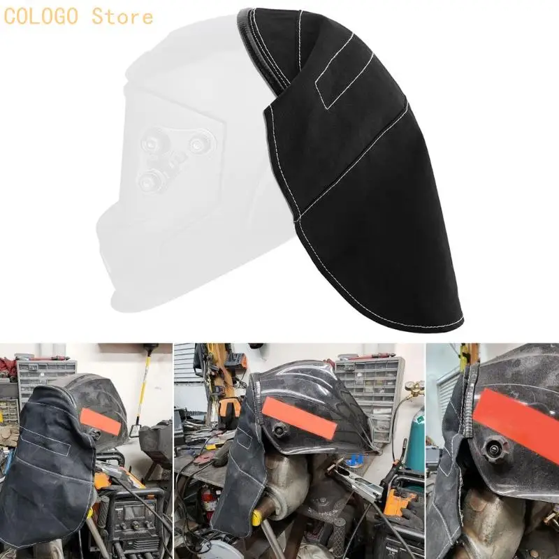 Welding Protective Headgear Heat Resistant Leather Fabric Construction Wide Coverage Secure Fastening Clip D0LD
Welding Protective Headgear Heat Resistant Leather Fabric Construction Wide Coverage Secure Fastening Clip D0LD