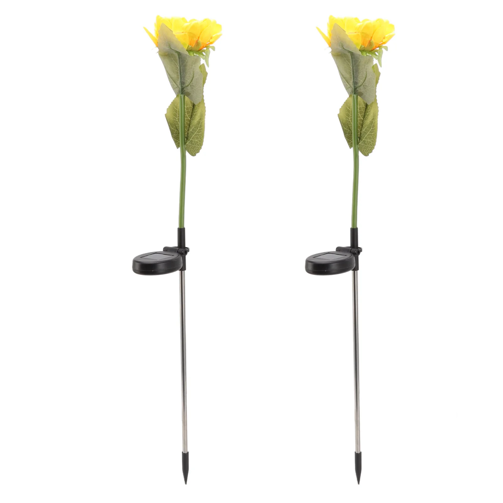 2Pcs Sunflower Solar Lights IP65 Waterproof Low Power Consumption LED Decorative Solar Flowers Lights for Outdoor Garden
2Pcs Sunflower Solar Lights IP65 Waterproof Low Power Consumption LED Decorative Solar Flowers Lights for Outdoor Garden
