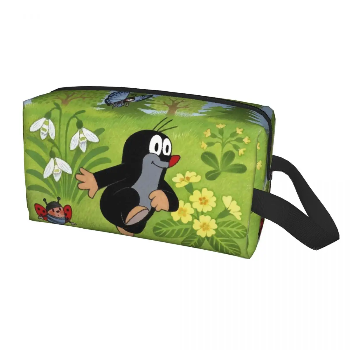 Cute Happy Mole Krtek Travel Cosmetic Bag Women Cartoon Little Maulwurf Toiletry Makeup Organizer Lady Beauty Storage Dopp Kit
Cute Happy Mole Krtek Travel Cosmetic Bag Women Cartoon Little Maulwurf Toiletry Makeup Organizer Lady Beauty Storage Dopp Kit