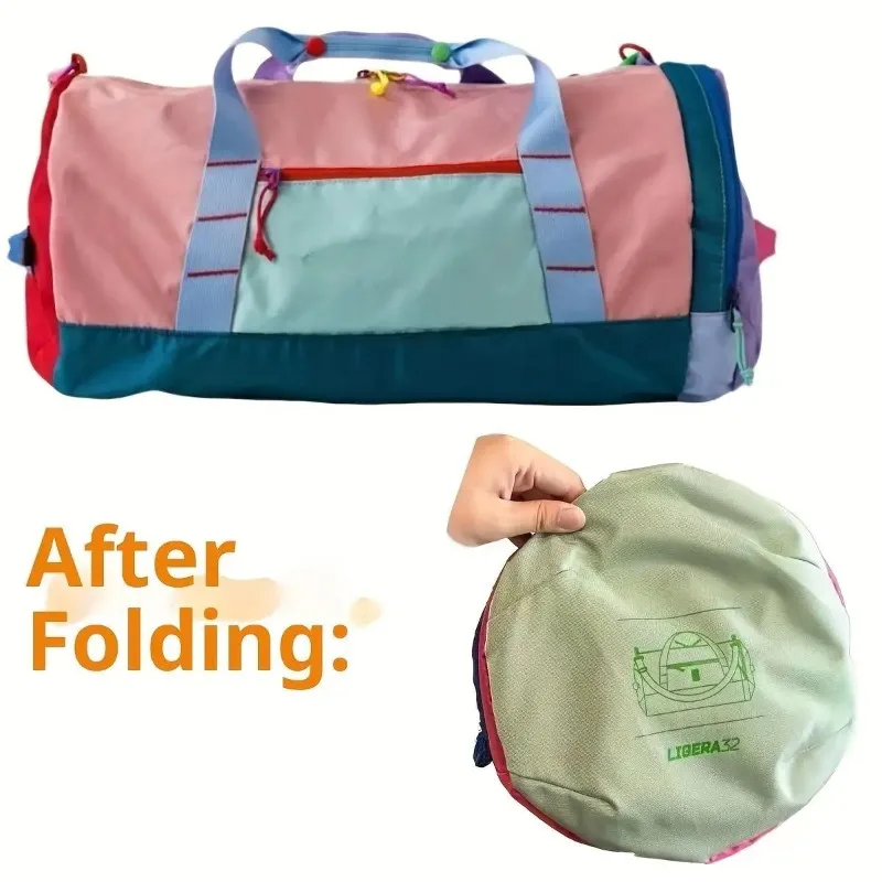 Color blocked nylon tote bag for men and women, yoga bag, outdoor sports crossbody bag
Color blocked nylon tote bag for men and women, yoga bag, outdoor sports crossbody bag