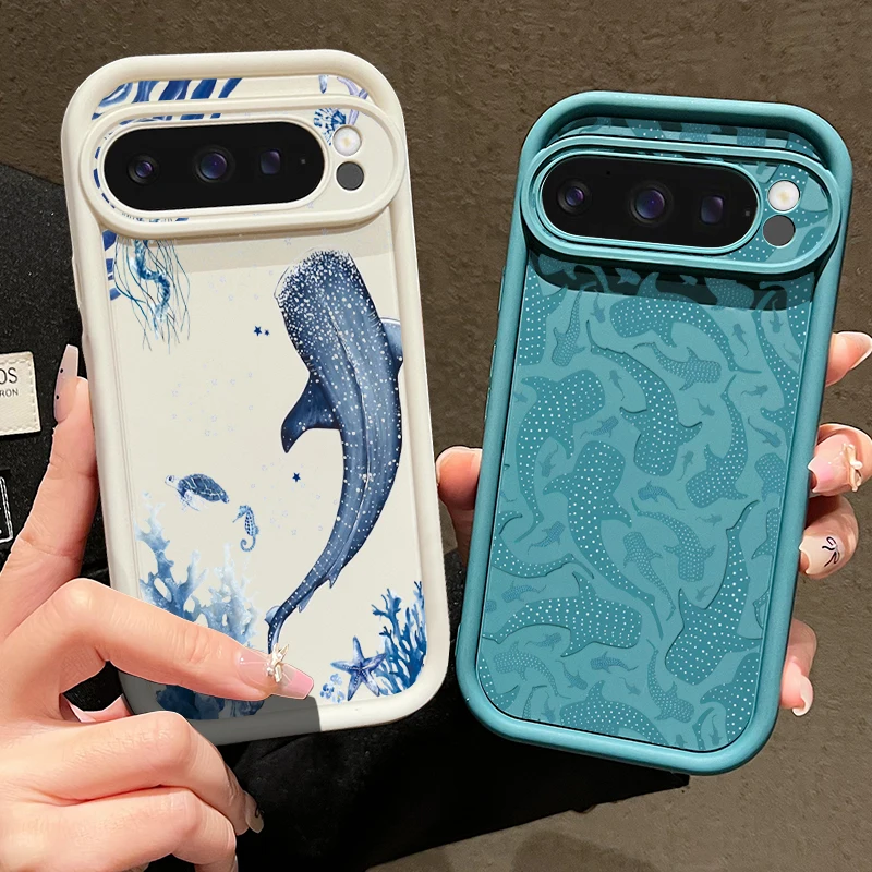 Ocean Whale Patterned TPU Phone Case For Google Pixel 10 9 Pro 9A 10 9 Pro XL Pixel 8A 7A 8 7 Pro Shockproof Soft Silicone Cover
Ocean Whale Patterned TPU Phone Case For Google Pixel 10 9 Pro 9A 10 9 Pro XL Pixel 8A 7A 8 7 Pro Shockproof Soft Silicone Cover
