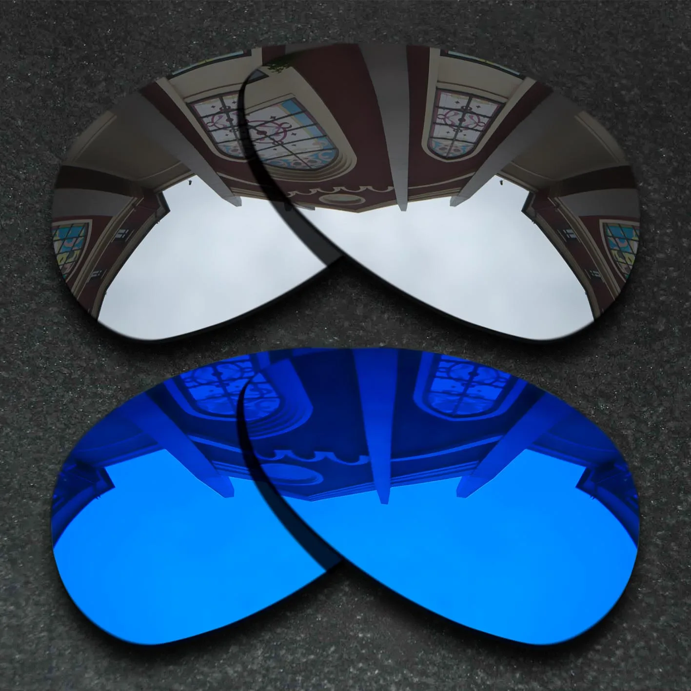 Chrome Titanium&Violet Blue Anti-scratch Polarized Replacement Lenses for Oakley Crosshair S
Chrome Titanium&Violet Blue Anti-scratch Polarized Replacement Lenses for Oakley Crosshair S