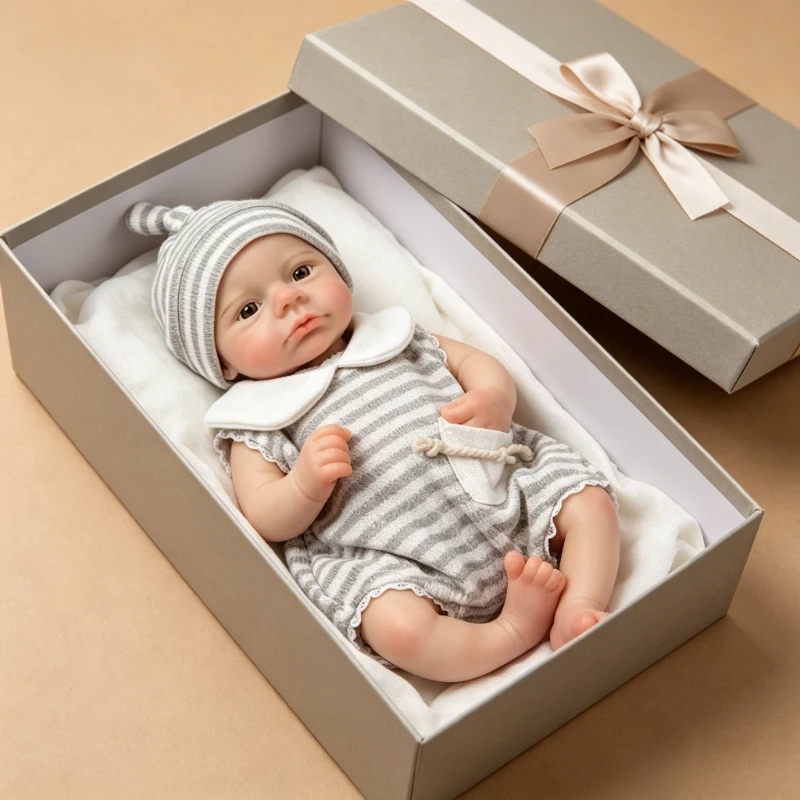 12inch Small Soft Touch Full Silicone Body Doll Loulou High Quality Handmade Painting Collectible Art Doll
12inch Small Soft Touch Full Silicone Body Doll Loulou High Quality Handmade Painting Collectible Art Doll