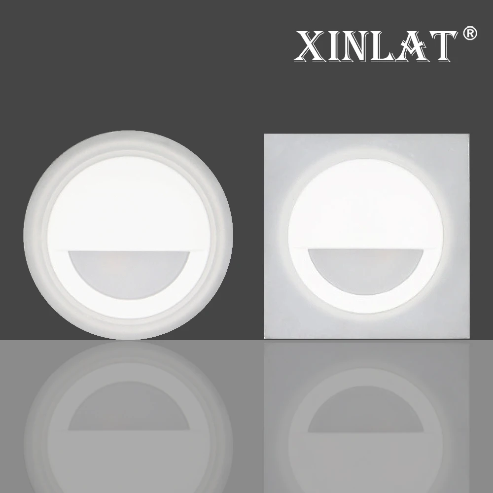 Interior Wall Light Recessed Stair Lights Round White Staircase Spot Lamp 3w Nightlights Step Lighting Bathroom Foyer 220v 110v
Interior Wall Light Recessed Stair Lights Round White Staircase Spot Lamp 3w Nightlights Step Lighting Bathroom Foyer 220v 110v