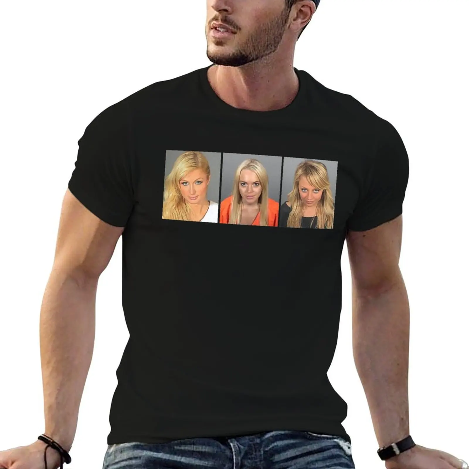 Lindsay, Paris, Nicole Mugshots T-Shirt t shirt custom print t shirt for man 100 percent cotton funny t shirts man T-Shirt
Lindsay, Paris, Nicole Mugshots T-Shirt t shirt custom print t shirt for man 100 percent cotton funny t shirts man T-Shirt