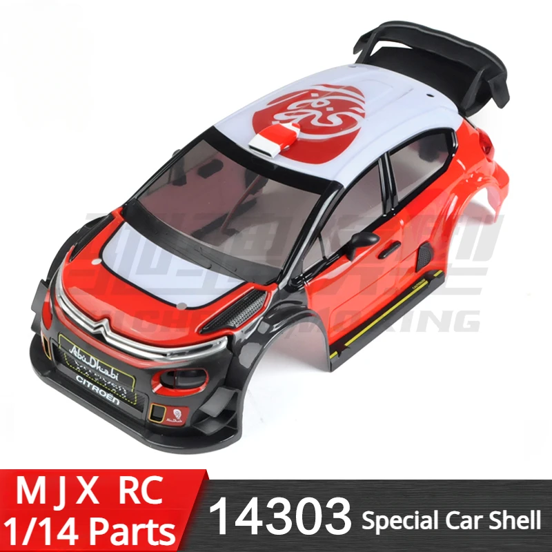 Модель автомобиля с дистанционным управлением MJX 14303 1/14 RC Citroen C3, оригинальный корпус автомобиля с подсветкой и наклейками 1430L3
Модель автомобиля с дистанционным управлением MJX 14303 1/14 RC Citroen C3, оригинальный корпус автомобиля с подсветкой и наклейками 1430L3