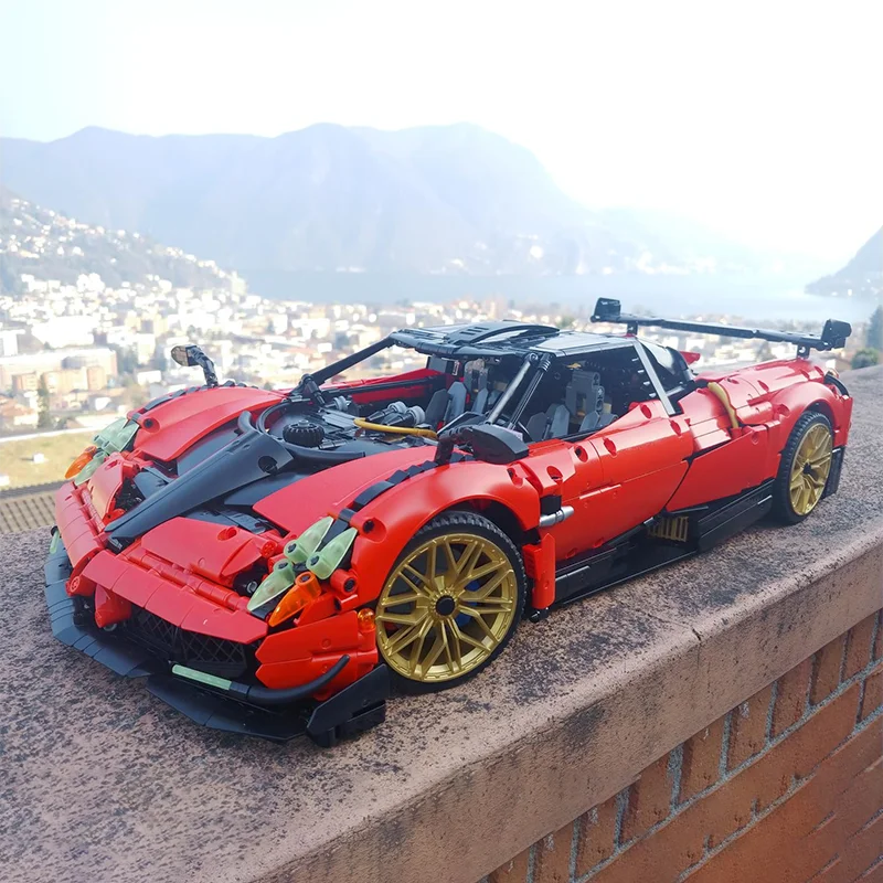4706PCS MOC Paganisada Huayradsa BC Building Blocks Set, Supercar Model, Creative DIY, Relive the Legend of Speed!
4706PCS MOC Paganisada Huayradsa BC Building Blocks Set, Supercar Model, Creative DIY, Relive the Legend of Speed!