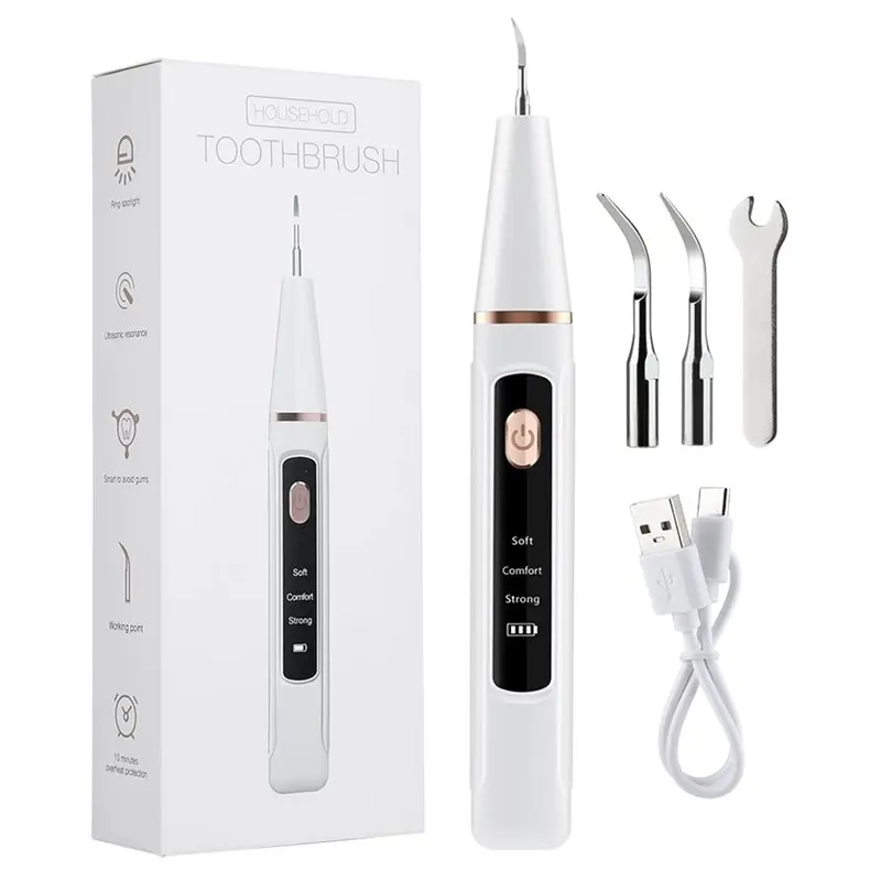【POPULAR PICK】 Whitening Stain& Plaque Removal Tool-Electric Ultrasonic Teeth Tartar Cleaner- Scaler-For Oral Care
【POPULAR PICK】 Whitening Stain& Plaque Removal Tool-Electric Ultrasonic Teeth Tartar Cleaner- Scaler-For Oral Care