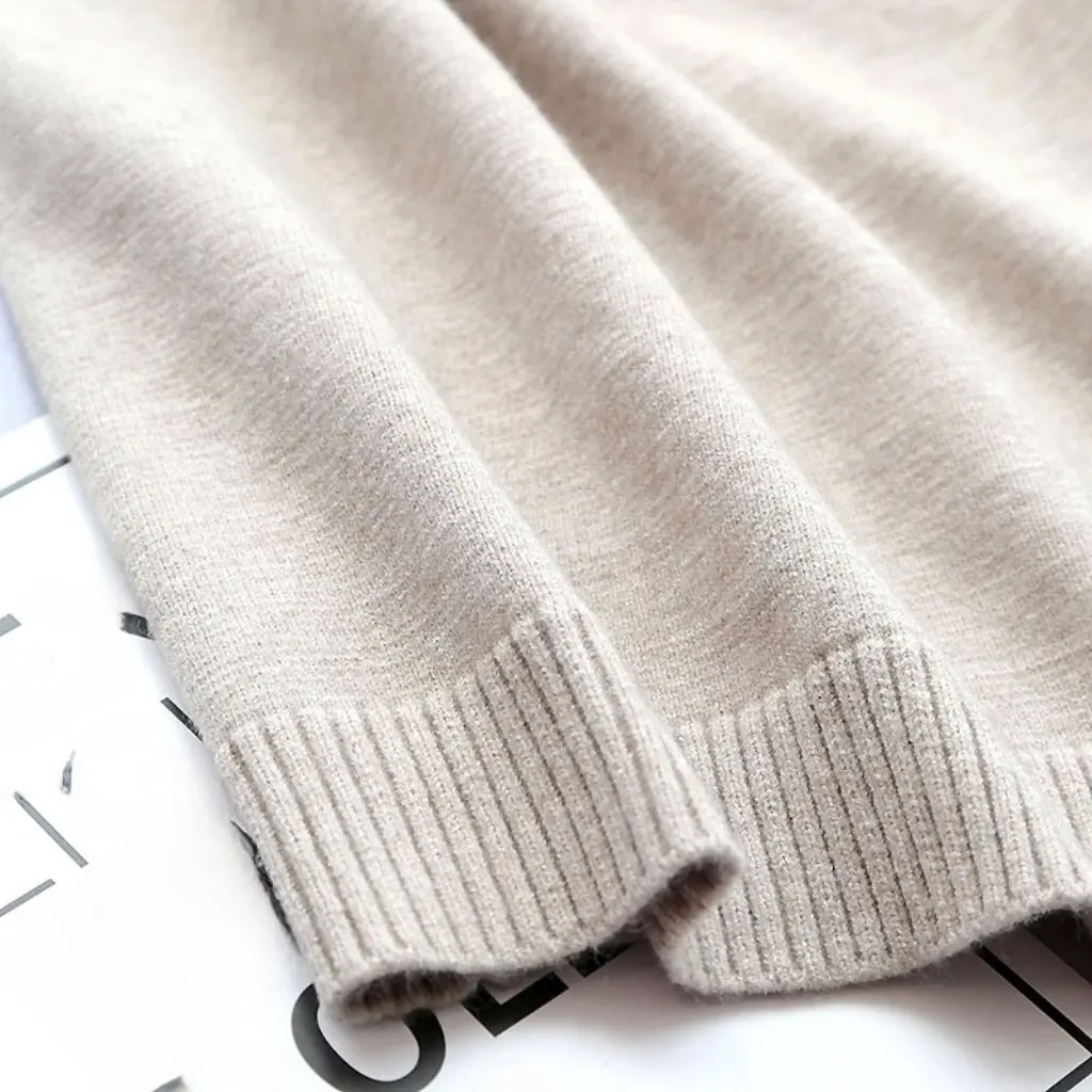 Women's Mid-Length Pure Color Knitwear Cardigan Elegant Simple Japanese Korean Style Autumn Winter Outwear
Women's Mid-Length Pure Color Knitwear Cardigan Elegant Simple Japanese Korean Style Autumn Winter Outwear
