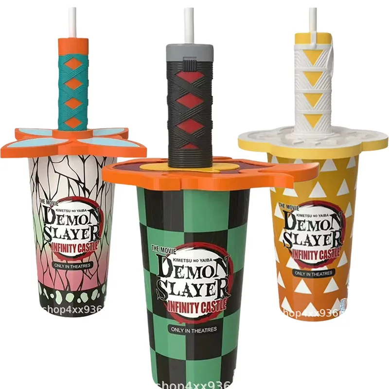 Demon Slayer Kamado Tanjirou Large Capacity Water Bottle Plastic Drinking Cup with Straw Anime Cartoon Cute Outdoor Mountain Cup
Demon Slayer Kamado Tanjirou Large Capacity Water Bottle Plastic Drinking Cup with Straw Anime Cartoon Cute Outdoor Mountain Cup