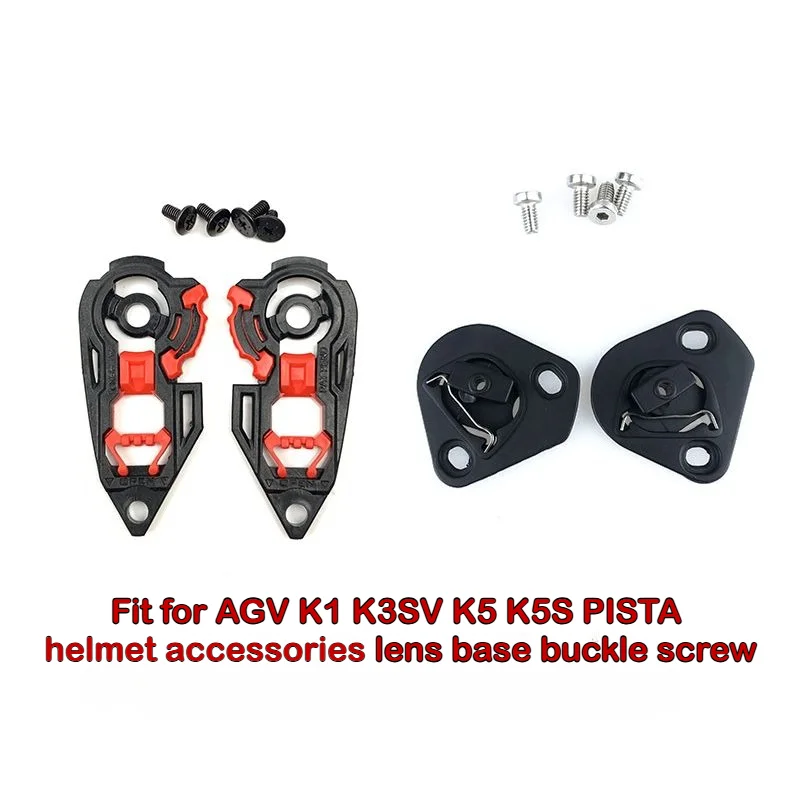 Fit for AGV Helmet Accessories K1 K3SV K5 K5S PISTA Lens Base Buckle Screw
Fit for AGV Helmet Accessories K1 K3SV K5 K5S PISTA Lens Base Buckle Screw