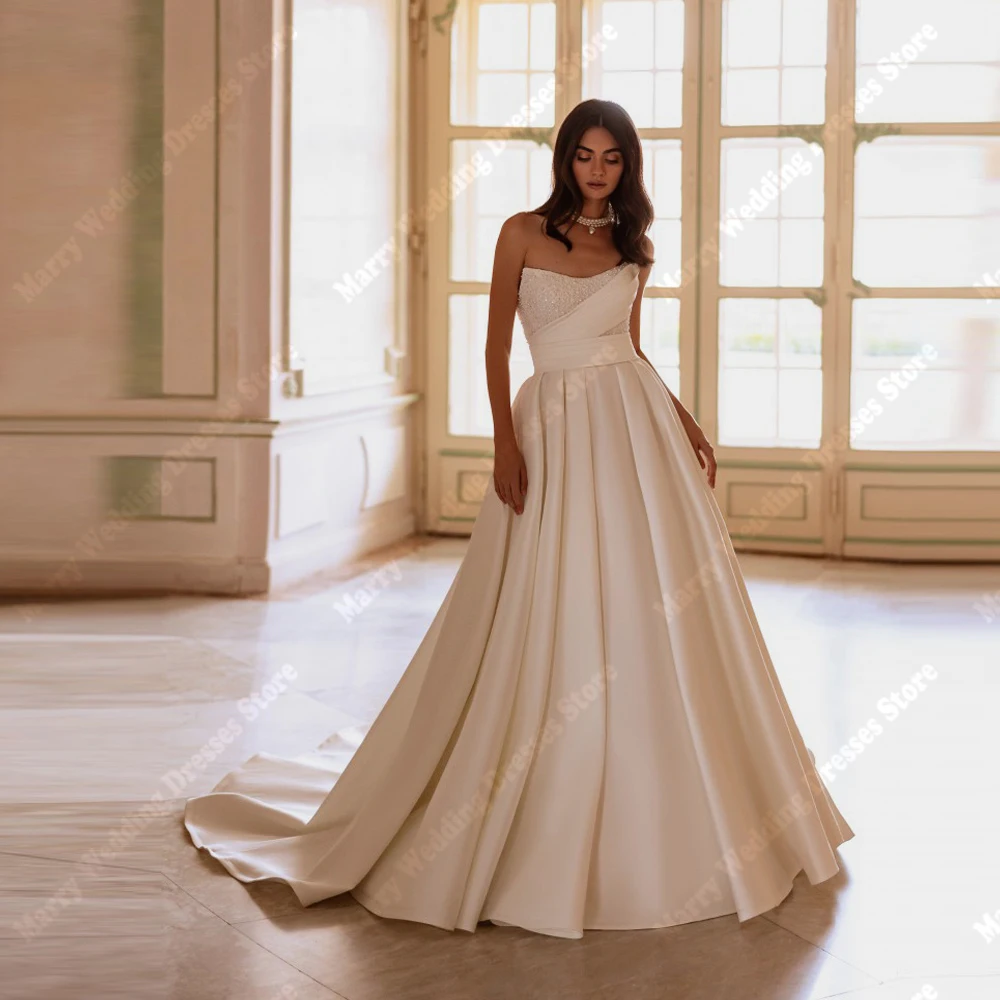 2025 Graceful A-Line Wedding Dresses Off The Shoulder Lace Appliques Bridal Gowns Princess Party Vestidos Para Mujer Customized
2025 Graceful A-Line Wedding Dresses Off The Shoulder Lace Appliques Bridal Gowns Princess Party Vestidos Para Mujer Customized