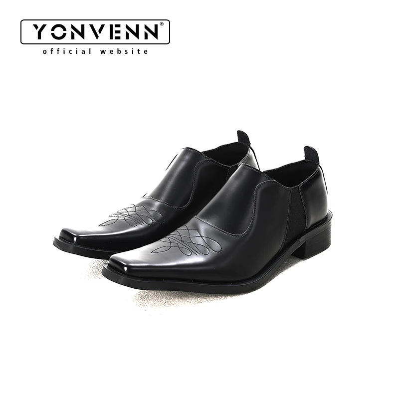 Lazy style square toe loafers with embroidered flowers and grass for women one foot leather Dress shoes for men retro design
Lazy style square toe loafers with embroidered flowers and grass for women one foot leather Dress shoes for men retro design