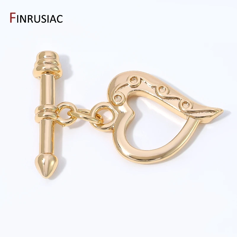 14K Gold Plated Brass Heart Shape Toggle Clasps,Lock For Jewelry,OT Clasps Connector For DIY Jewelry Making Accessories
14K Gold Plated Brass Heart Shape Toggle Clasps,Lock For Jewelry,OT Clasps Connector For DIY Jewelry Making Accessories