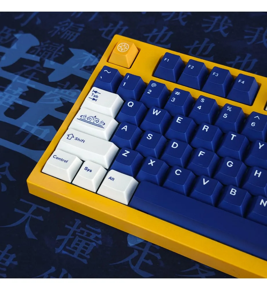 Keycap personality sublimation for mechanical keyboard lapis lazuli keycap reverse blue and white color scheme full set of
Keycap personality sublimation for mechanical keyboard lapis lazuli keycap reverse blue and white color scheme full set of