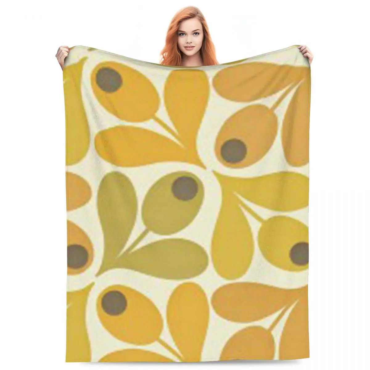 Orla Kiely Flower Design, Yellow Color Kiely Blanket Fleece Sofa Throw Blankets for Couch Bedding Travel Throws Bedspread Quilt
Orla Kiely Flower Design, Yellow Color Kiely Blanket Fleece Sofa Throw Blankets for Couch Bedding Travel Throws Bedspread Quilt