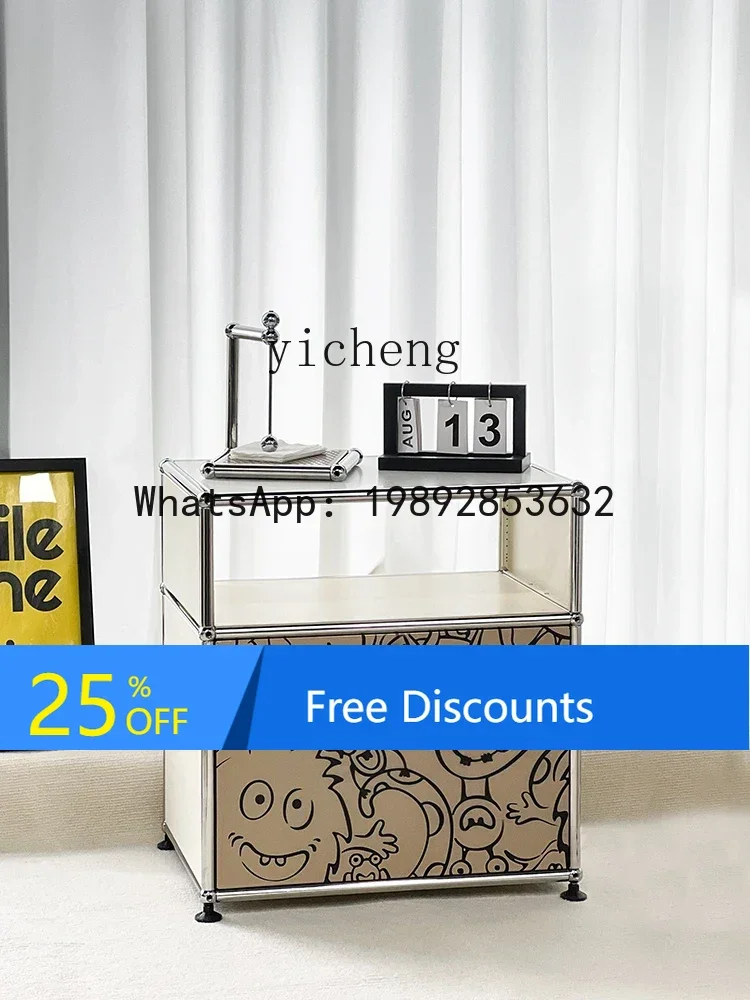LYY Bedside Table Bedroom Modern Simple Shelf Ins Module Storage TV Cabinet
LYY Bedside Table Bedroom Modern Simple Shelf Ins Module Storage TV Cabinet