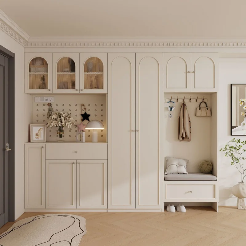 Home entrance integrated door household coat rack with living room storage locker
Home entrance integrated door household coat rack with living room storage locker
