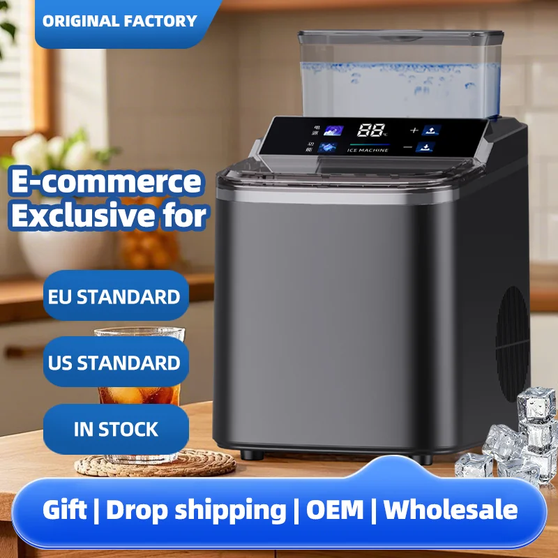Fully Automatic Ice Maker Commercial Household Use Cube Ice Machine Multifunctional Electric Plastic Housing 10-20kg/day
Fully Automatic Ice Maker Commercial Household Use Cube Ice Machine Multifunctional Electric Plastic Housing 10-20kg/day