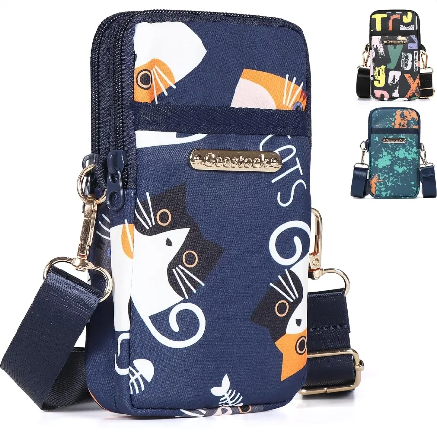 Geestock Cell Phone Purse Small Crossbody Shoulder Holsters Bags with Arm Bands Phone Key Pouch Holder for Running Walking Hiki
Geestock Cell Phone Purse Small Crossbody Shoulder Holsters Bags with Arm Bands Phone Key Pouch Holder for Running Walking Hiki