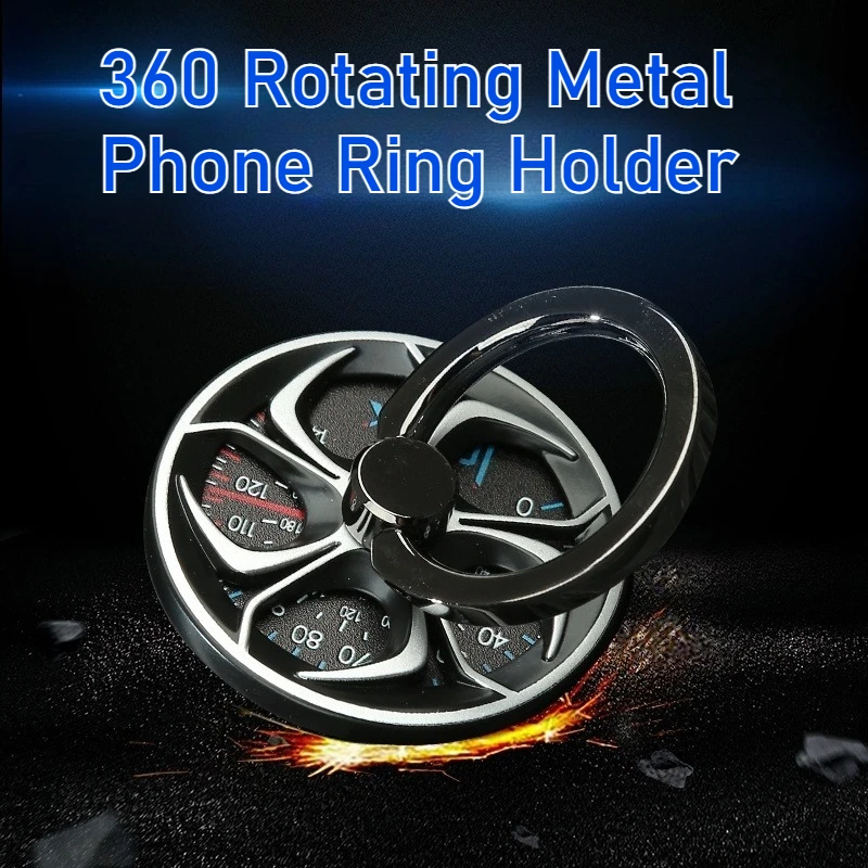 360 Rotating Alloy Metal Phone Ring Holder Fidget Spinner Adhesive Universal Compatible Phone Grip Stand Compass Technolog Sense
360 Rotating Alloy Metal Phone Ring Holder Fidget Spinner Adhesive Universal Compatible Phone Grip Stand Compass Technolog Sense