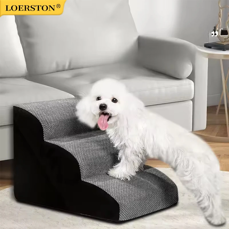 Pet 2/3 Step Dog Stair Cat Pet Ramp Ladder Washable Non Slip Removable Memory Foam Pet Products Ramp for Dog Pet Stairs for Dogs
Pet 2/3 Step Dog Stair Cat Pet Ramp Ladder Washable Non Slip Removable Memory Foam Pet Products Ramp for Dog Pet Stairs for Dogs