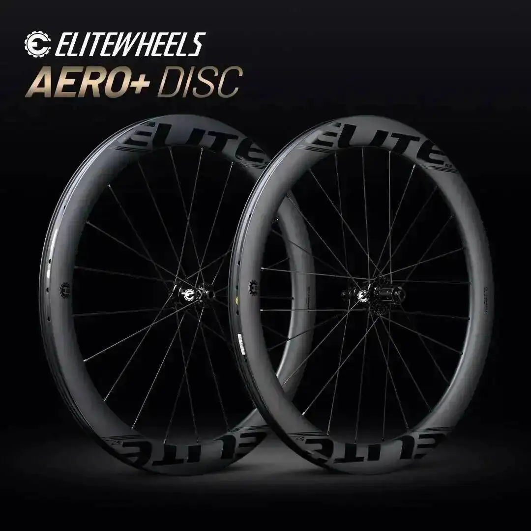 ELITEWHEELS Latest AERO+ Road Wheelset 50T Ratchet System Ceramic Bearing Wing 20 Spoke 23mm inner Width Cruising Carbon Wheels
ELITEWHEELS Latest AERO+ Road Wheelset 50T Ratchet System Ceramic Bearing Wing 20 Spoke 23mm inner Width Cruising Carbon Wheels