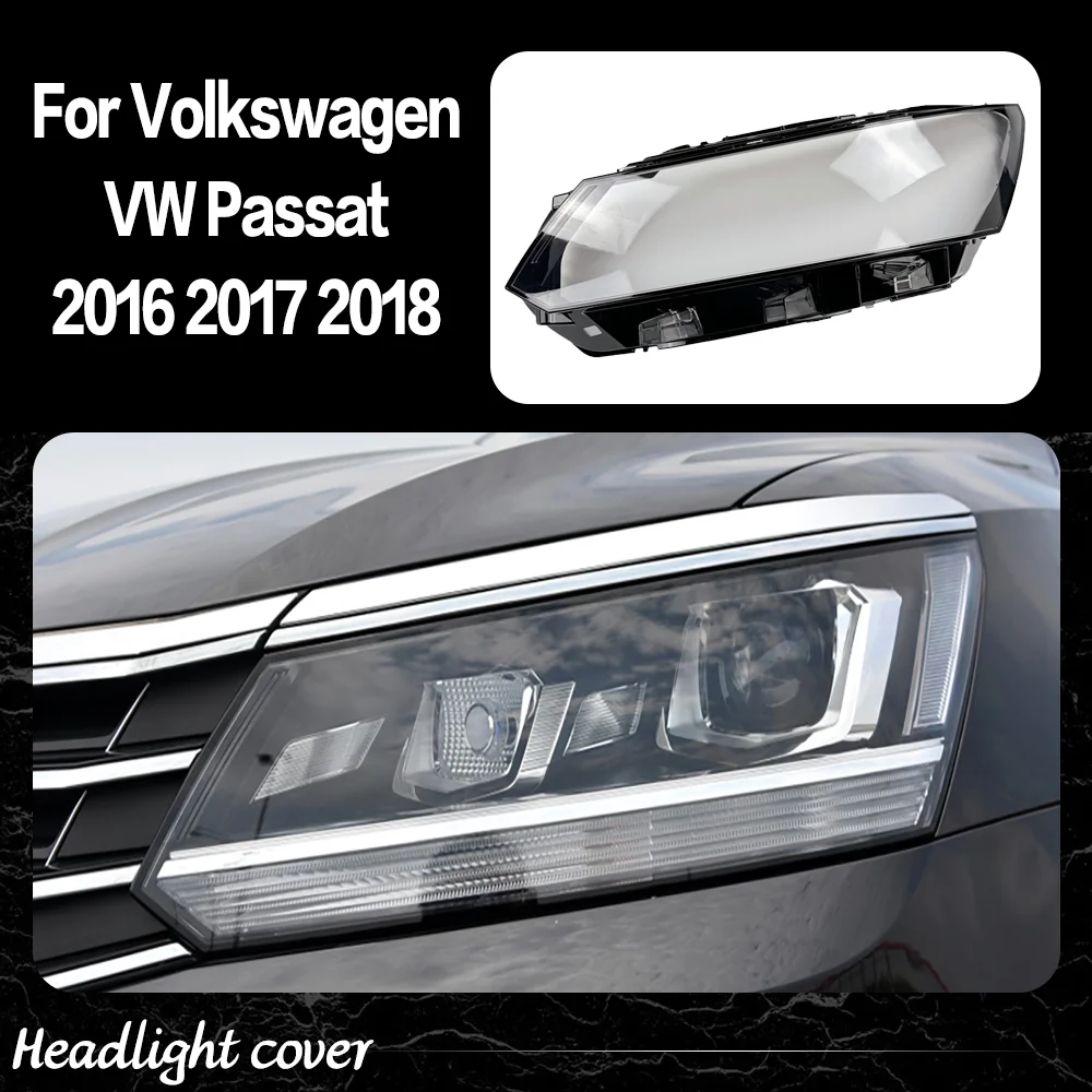 Крышка фары для Volkswagen VW Passat 2016 2017 2018, прозрачная линза фары из плексигласа, замена оригинального абажура
Крышка фары для Volkswagen VW Passat 2016 2017 2018, прозрачная линза фары из плексигласа, замена оригинального абажура