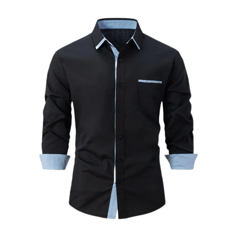 Spring Men Shirt Colorblock Plaid Print Men's Spring Shirt Slim Fit Long Sleeve Cardigan Coat for Streetwear Business Casual Men
Spring Men Shirt Colorblock Plaid Print Men's Spring Shirt Slim Fit Long Sleeve Cardigan Coat for Streetwear Business Casual Men