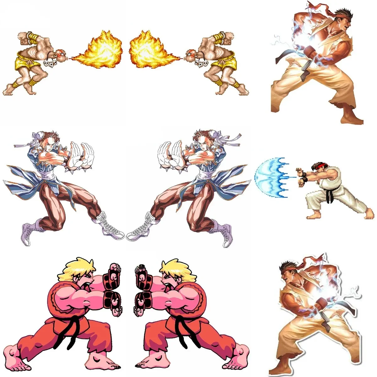 Arcade Game Street Fighter Fighter PVC Sticker for Covered Scratch Decorate Car Truck Van Motorcycle Camper Van Bicycle Table
Arcade Game Street Fighter Fighter PVC Sticker for Covered Scratch Decorate Car Truck Van Motorcycle Camper Van Bicycle Table