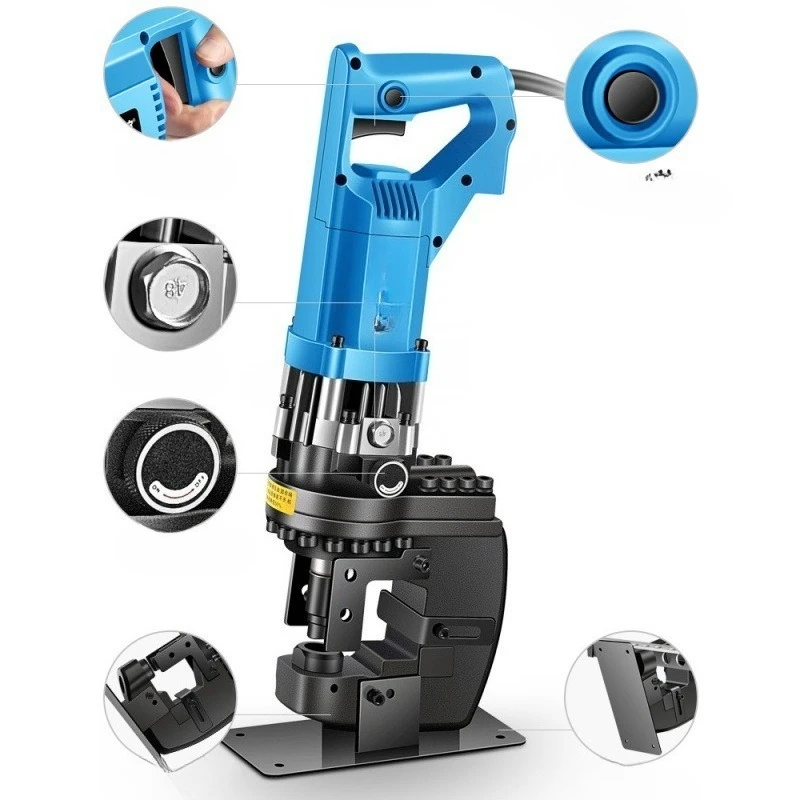 Electric Hydraulic Punching Machine Angle Iron Angle Steel Punching Machine Portable Small Channel Steel Stainless
Electric Hydraulic Punching Machine Angle Iron Angle Steel Punching Machine Portable Small Channel Steel Stainless