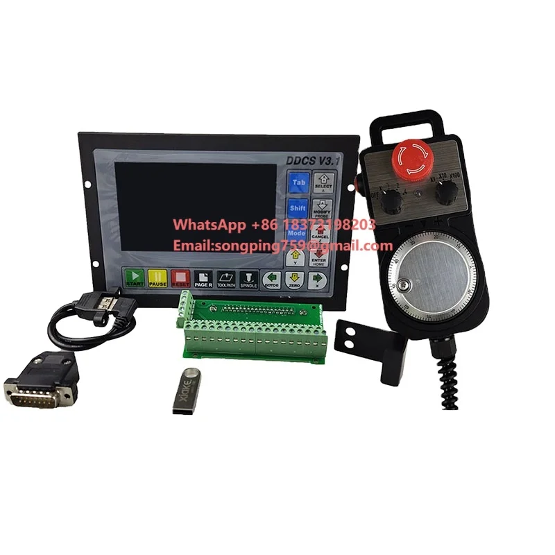 DDCSV3.1 Cnc Controller Offline 3axis One Set Take Handle
DDCSV3.1 Cnc Controller Offline 3axis One Set Take Handle
