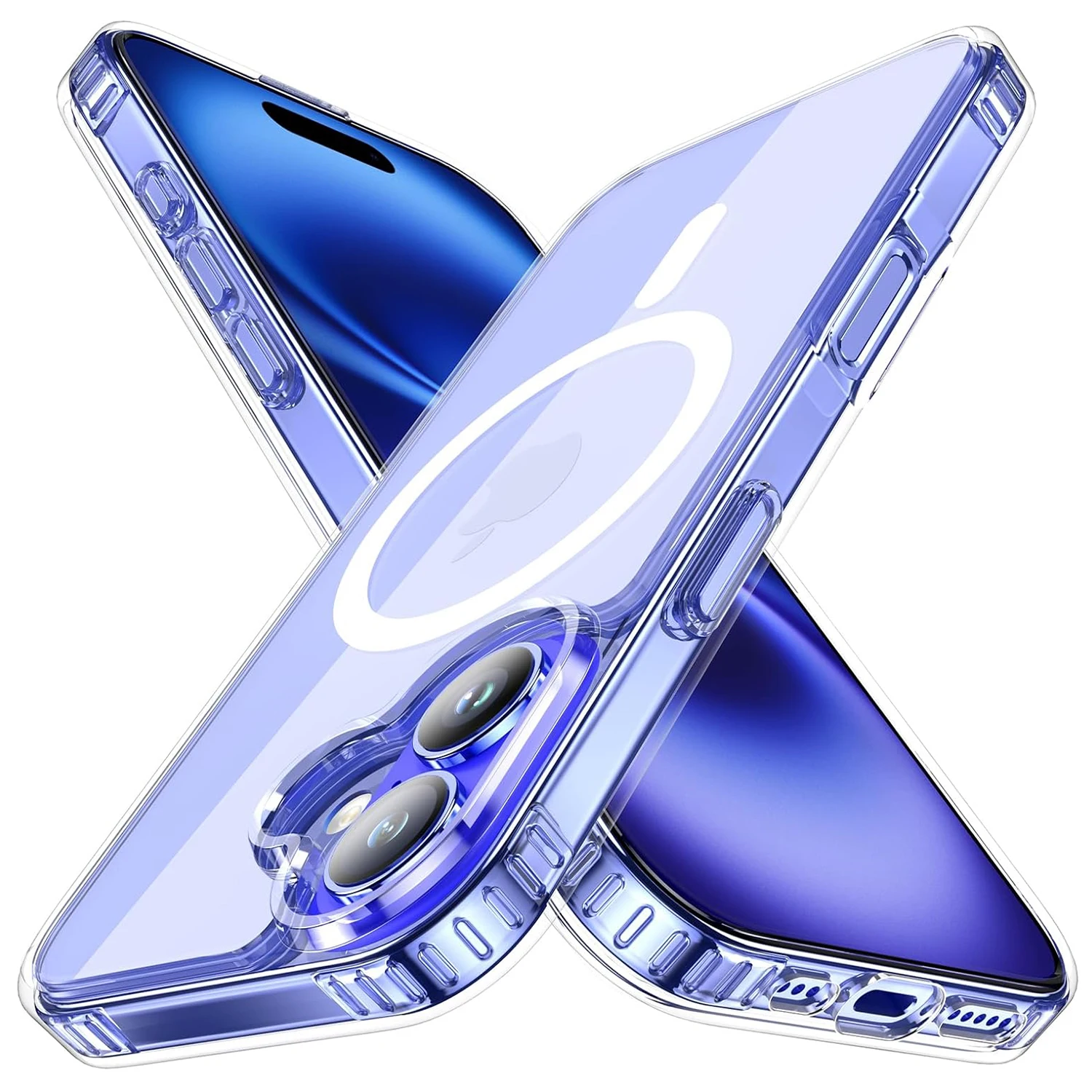Magnetic Transparant Phone Case For iPhone 16 16e 15 14 Plus 11 Pro 13 12 mini X Xs Max XR 7 8 Magsafe Wireless Charging Cover
Magnetic Transparant Phone Case For iPhone 16 16e 15 14 Plus 11 Pro 13 12 mini X Xs Max XR 7 8 Magsafe Wireless Charging Cover