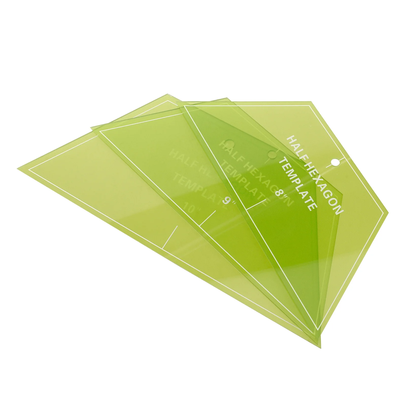 3pcs Acrylic Quilting Template Ruler Sewing Patchwork Rulers Templates Household Crafting Supplies Fabric Cutting Tools
3pcs Acrylic Quilting Template Ruler Sewing Patchwork Rulers Templates Household Crafting Supplies Fabric Cutting Tools