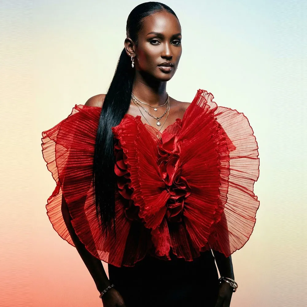 Ruffles Red Party Tops Spring Summer Women Off Shoulder Normal Length Birthday Jacket Normal Length Vacation Ladies Sexy Tops
Ruffles Red Party Tops Spring Summer Women Off Shoulder Normal Length Birthday Jacket Normal Length Vacation Ladies Sexy Tops