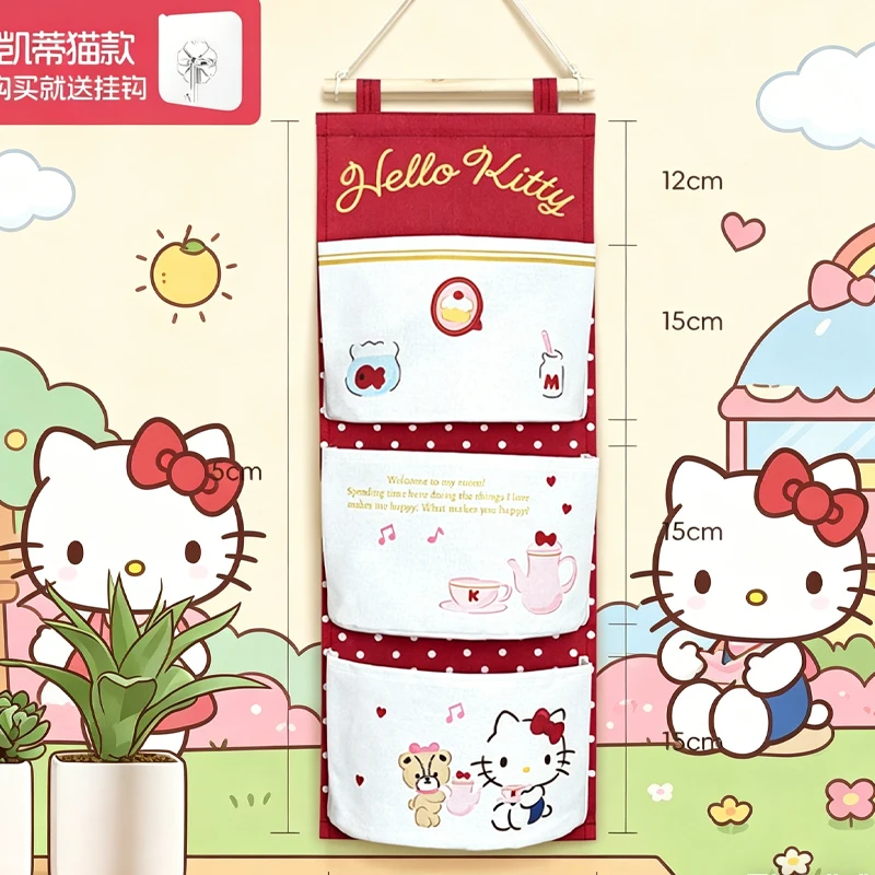 Hello Kittys Water Proof Stored Cloth Bag Cartoon Fabric Storage Anime Girl Hanging Bag Portable Fold Kawaii Bags for Woman
Hello Kittys Water Proof Stored Cloth Bag Cartoon Fabric Storage Anime Girl Hanging Bag Portable Fold Kawaii Bags for Woman
