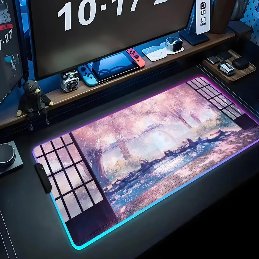 The four seasons cycle RGB игровой коврик для мыши большой Светодиодная панель ПК настольный коврик для мыши большой коврик для клавиатуры Настольный коврик с подсветкой
The four seasons cycle RGB игровой коврик для мыши большой Светодиодная панель ПК настольный коврик для мыши большой коврик для клавиатуры Настольный коврик с подсветкой